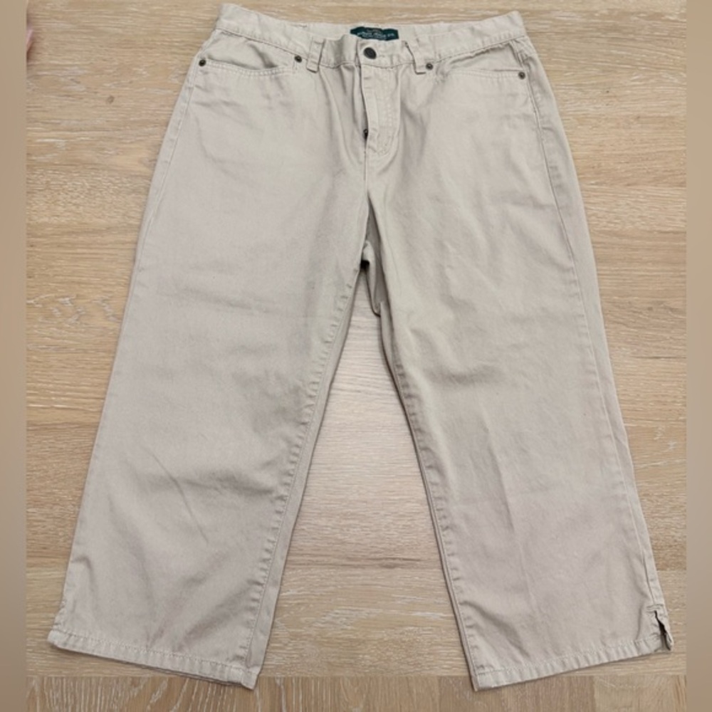 Ralph Lauren Women’s Mid Calf Tan Pants